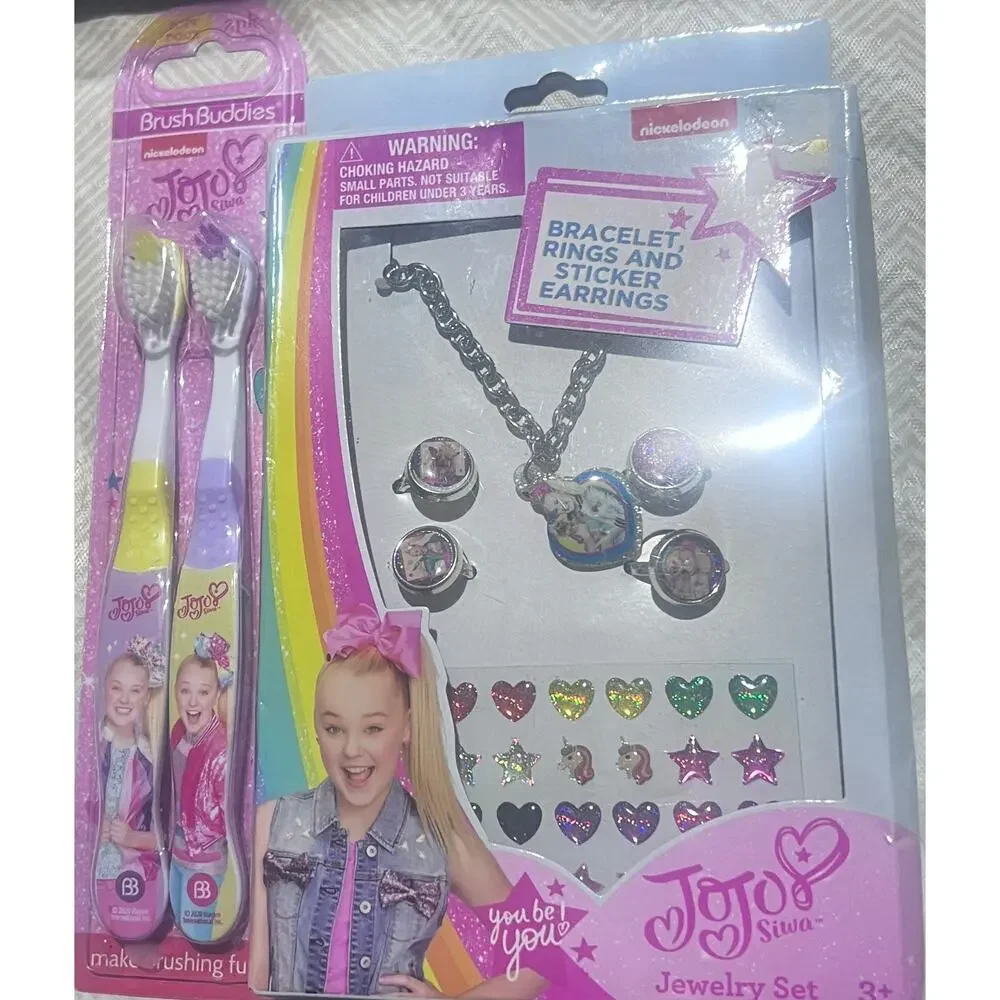 JOJO SIWA Bow Club BFF Collection Hair Bows Gift Set Limited Edition Plus MORE